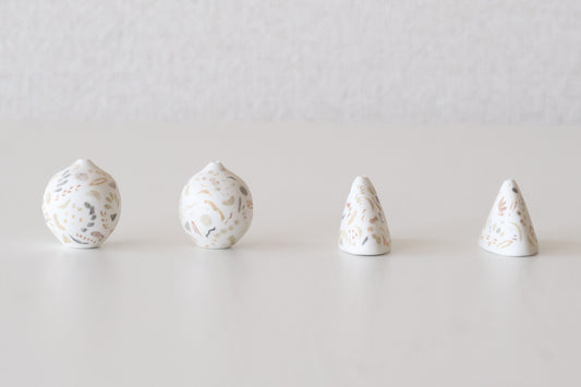 象嵌文様 小さな一輪挿し(漢人そのみ)