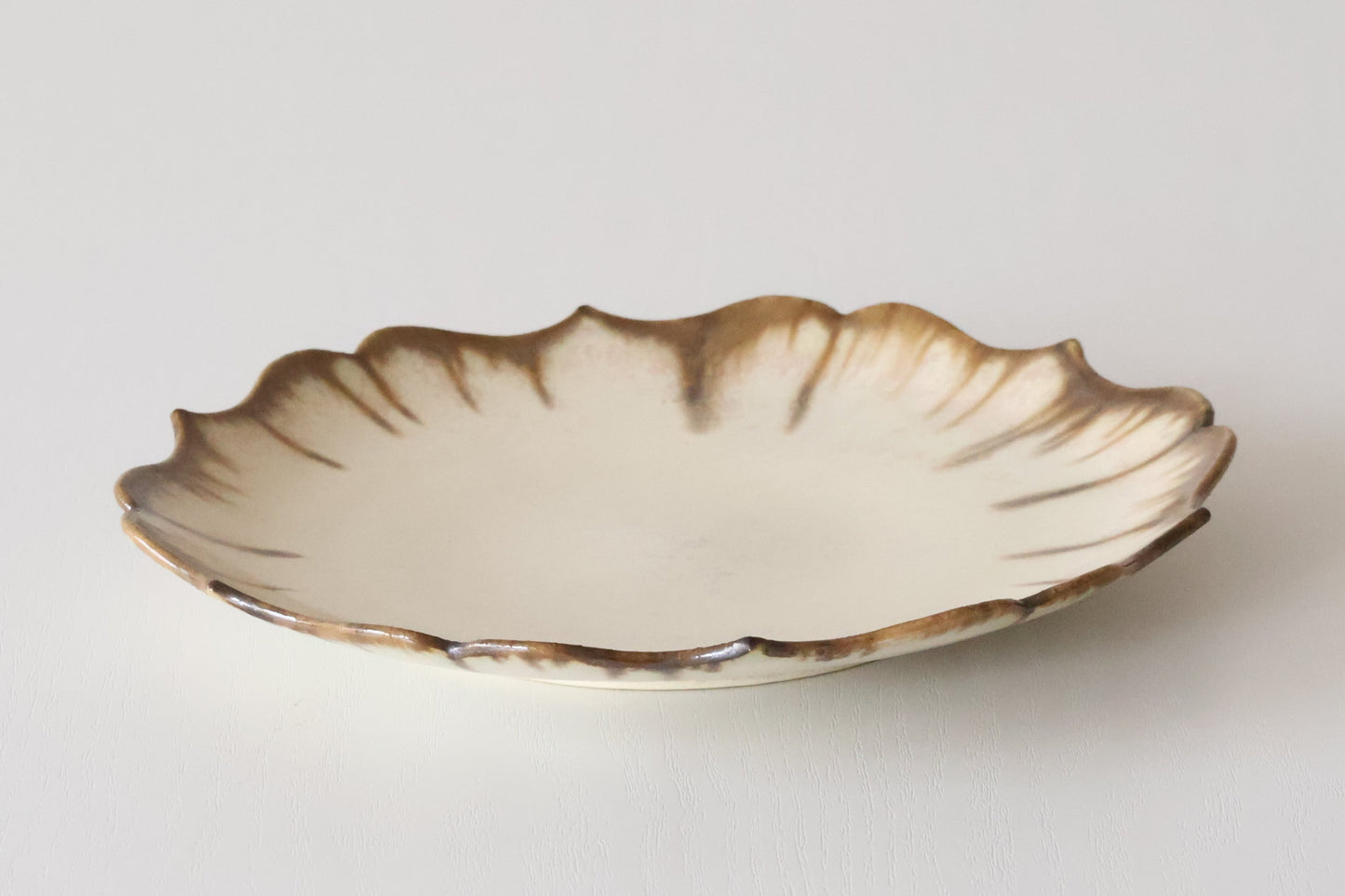 稜花皿 21cm（松尾亮佑）