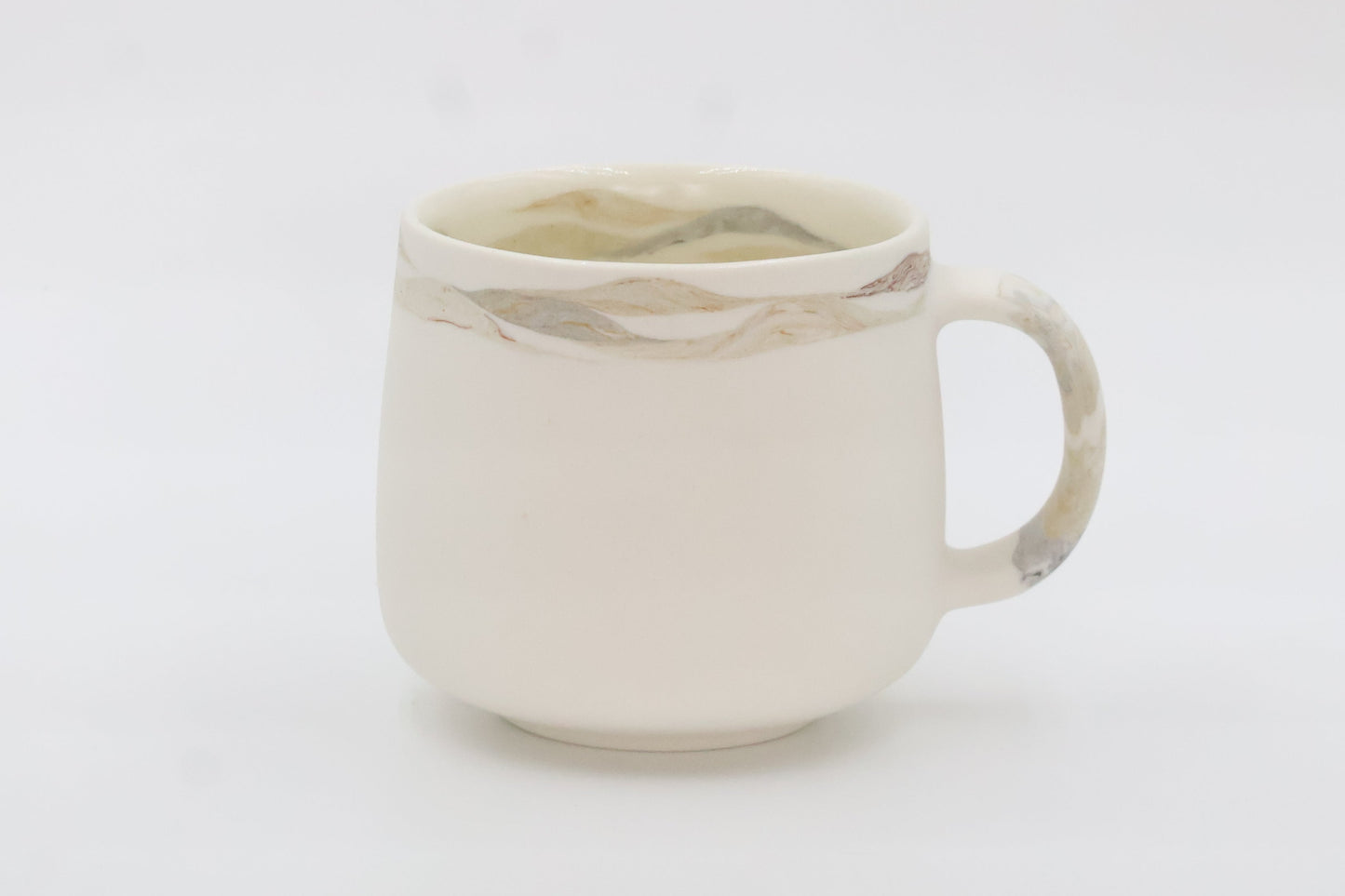 山景 灰釉マグカップ（漢人そのみ）