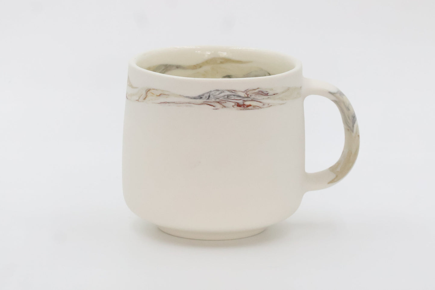 山景 灰釉マグカップ（漢人そのみ）
