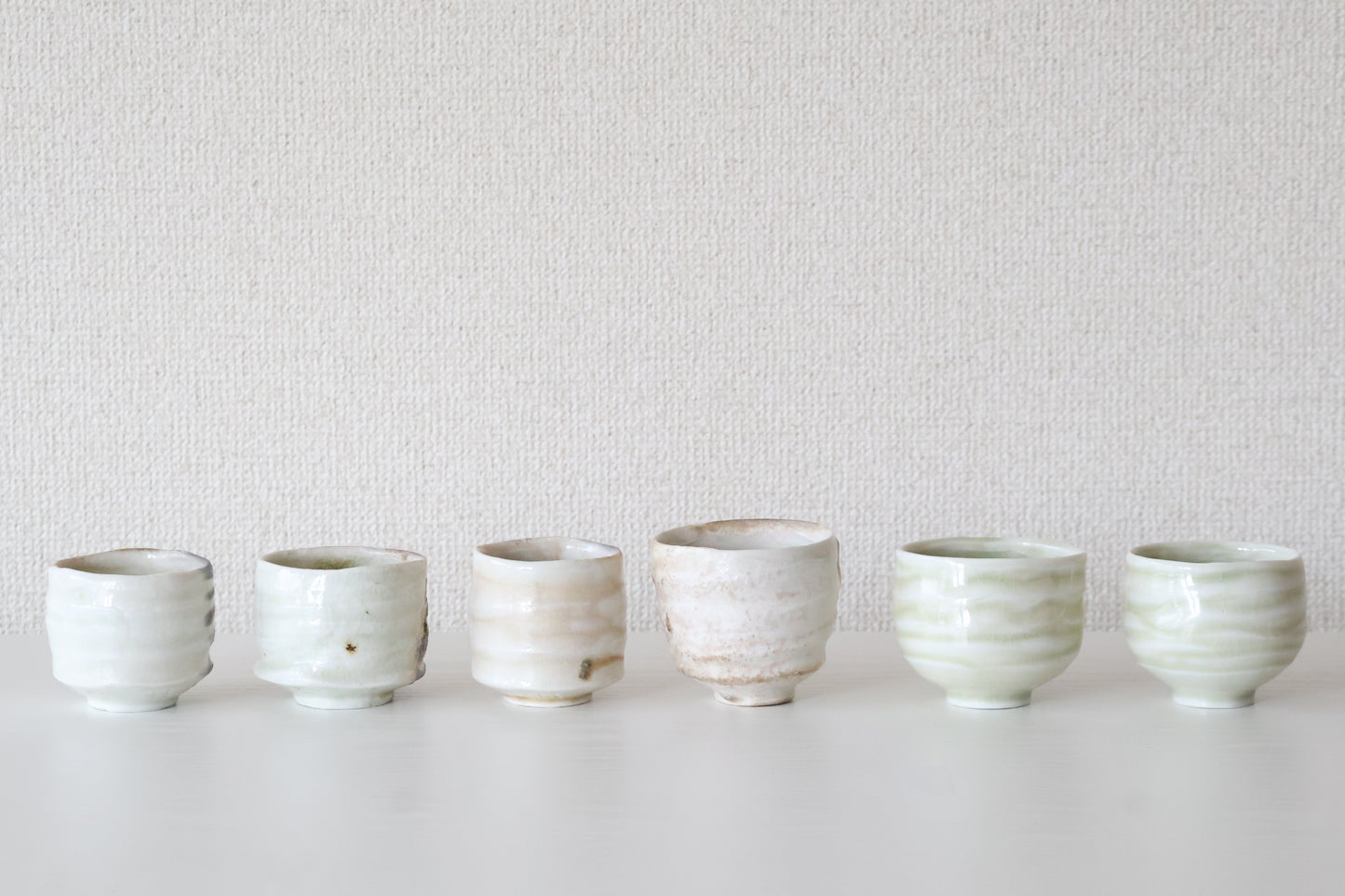 伊賀磁器貝目ぐい呑（須釜優子）