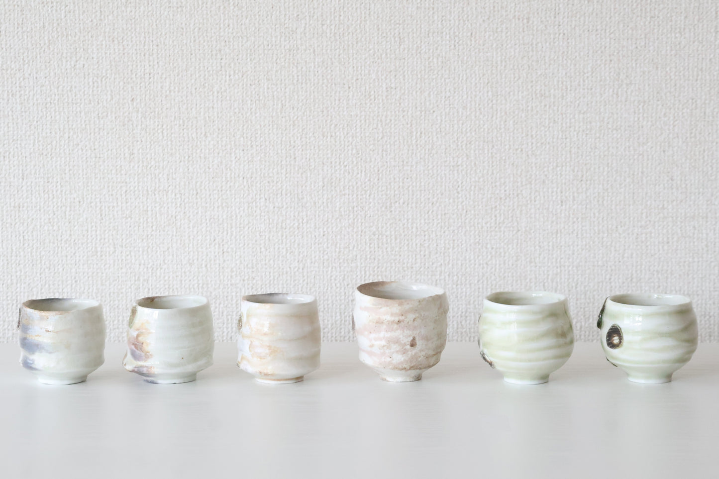 伊賀磁器貝目ぐい呑（須釜優子）
