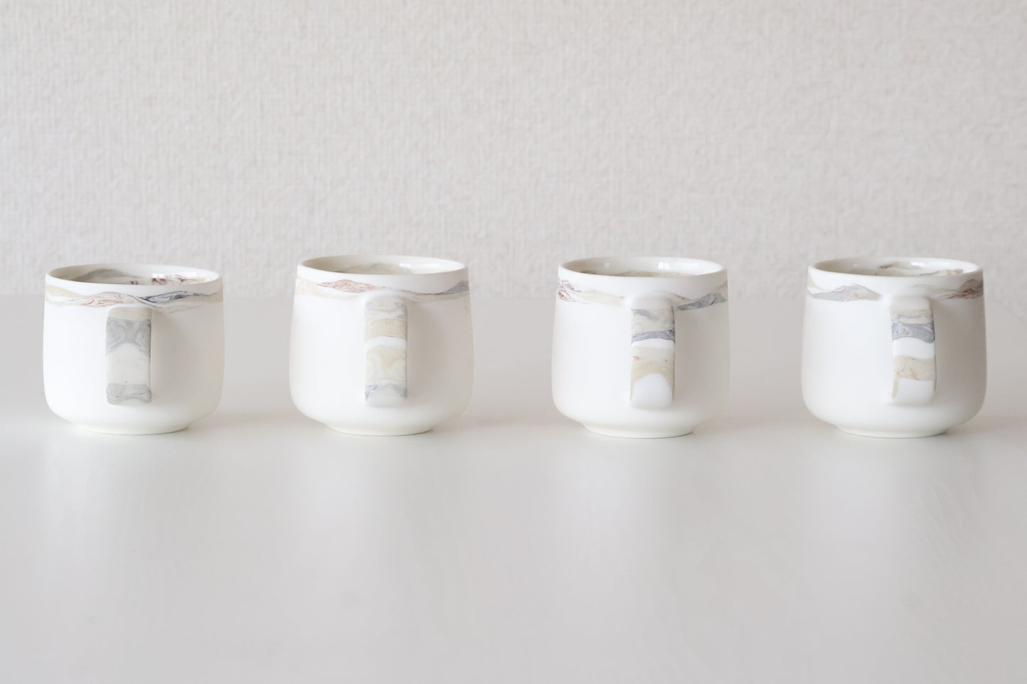 山景 灰釉マグカップ（漢人そのみ）