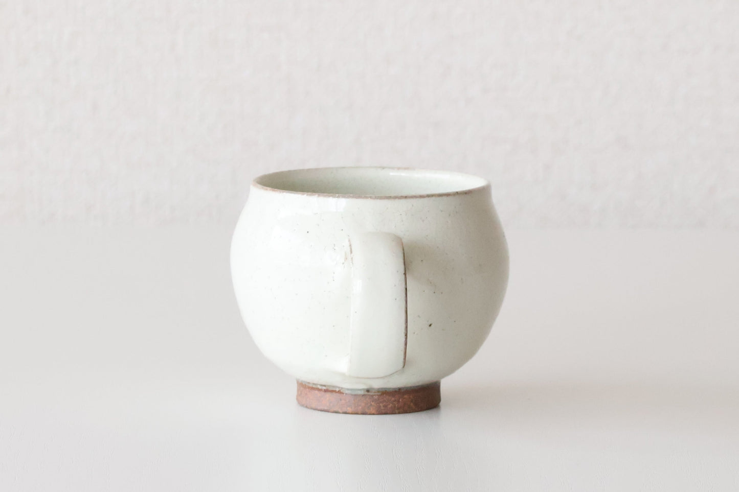 白泥丸マグカップ 中（淡海陶芸研究所 / 山元一真）